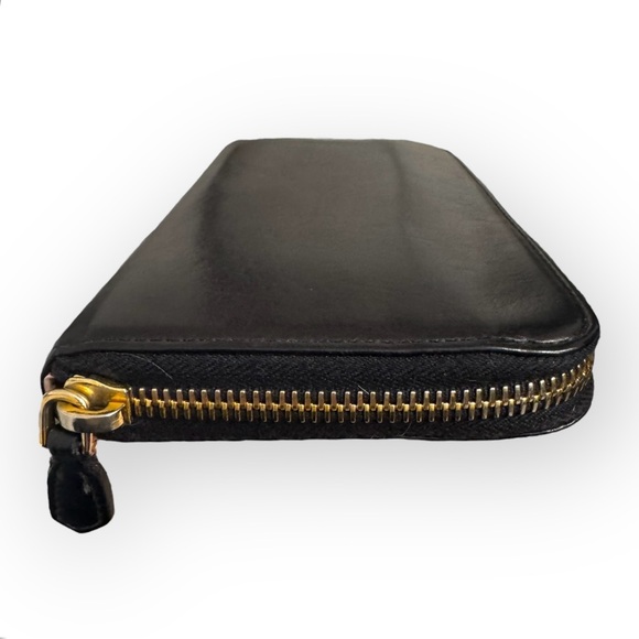 PRADA Bow Saffiano Leather Long Zip Wallet w/ Authenticity Card and Receipt - Picture 6 of 16